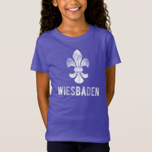 City of Wiesbaden, Germany. Lilien Coats of arms T-Shirt