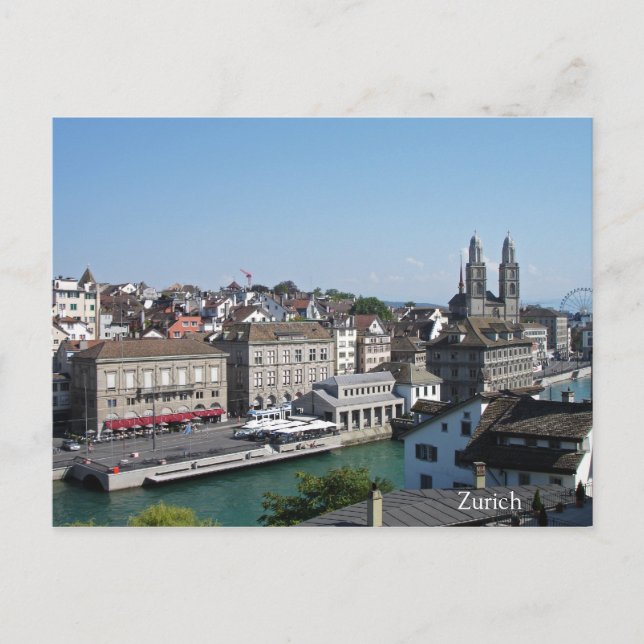 City of Zurich Postcard (Front)