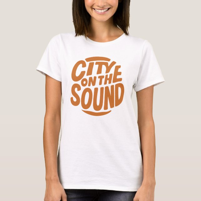 City On The Sound t shirt design, apparel new, Urb (Front)