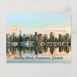 City on Water Postcard