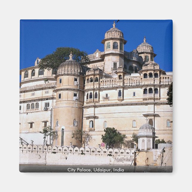 City Palace, Udaipur, India Magnet (Front)