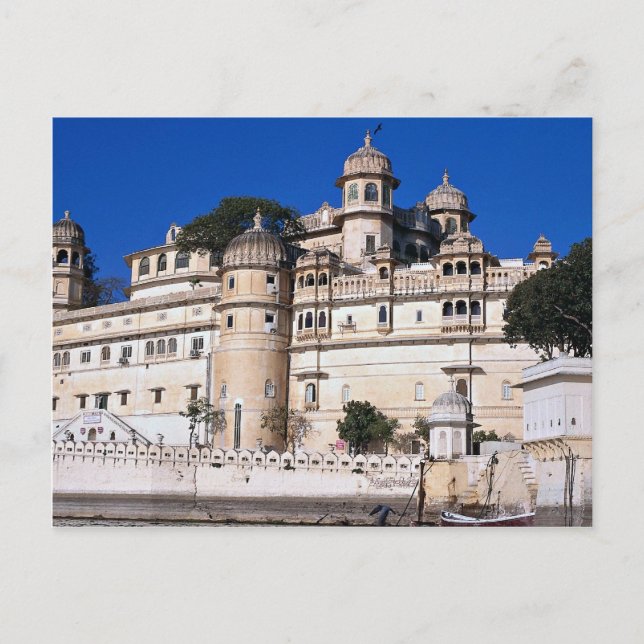 City Palace, Udaipur, India Postcard (Front)