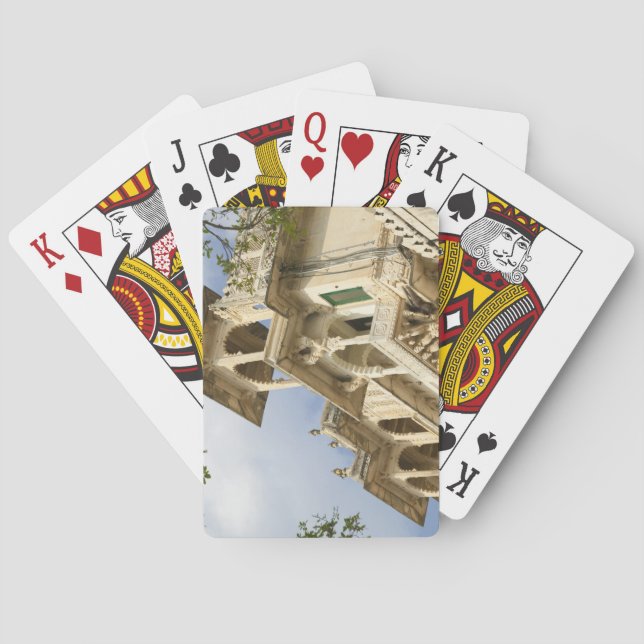 City Palace, Udaipur, Rajasthan, India Playing Cards (Back)