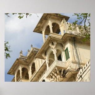 City Palace, Udaipur, Rajasthan, India Poster