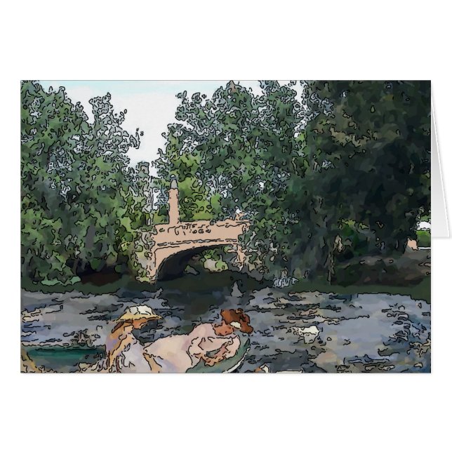 City Park, Feeding Ducks (Front Horizontal)