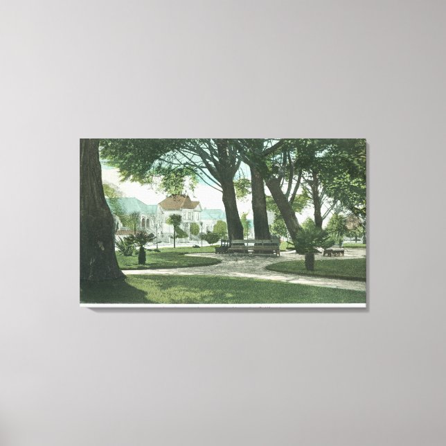 City Park ViewAlameda, CA Canvas Print (Front)