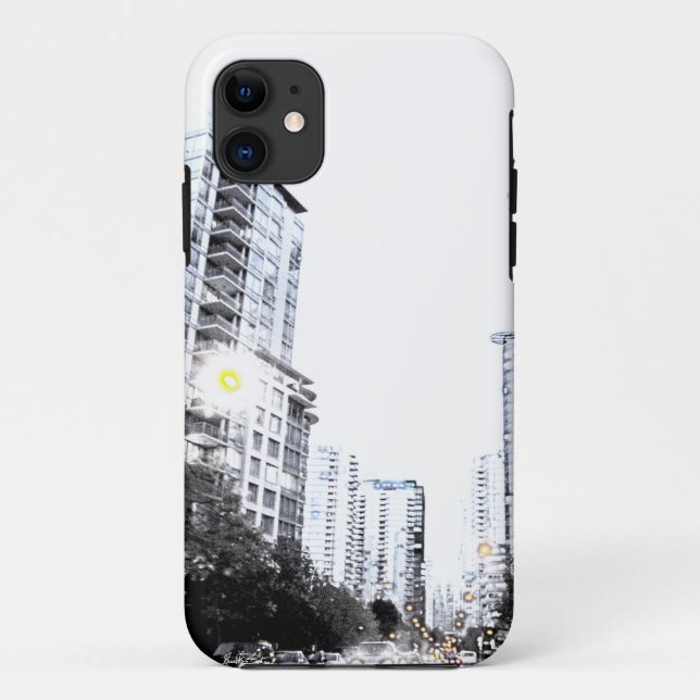 city photo at night Case-Mate iPhone case (Back)