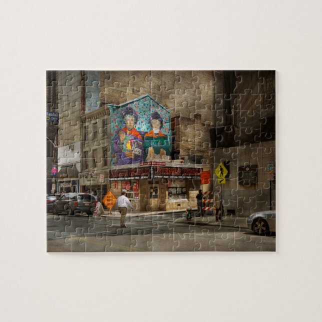 City - Pittsburg, PA - Wiener World Jigsaw Puzzle (Horizontal)