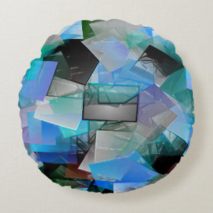 City Puddles....... Round Cushion