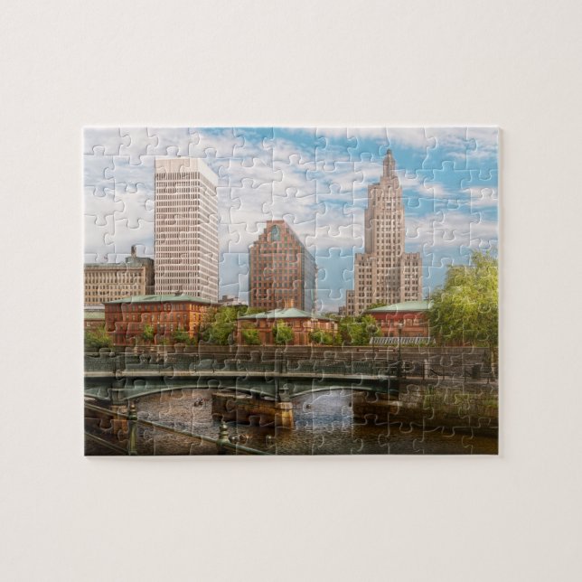 City - RI - Providence - The city of Providence Jigsaw Puzzle (Horizontal)