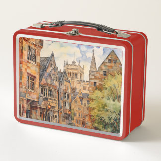 City Road Old House Architecture #73 Metal Lunch Box