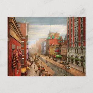 City - Rochester NY - National Theatre 1908 Postcard