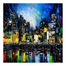 City Scape at Night