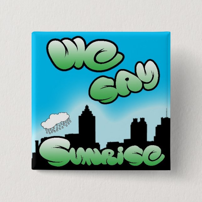 City Scape Button (Front)