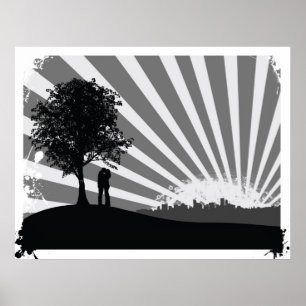 City Scape Poster