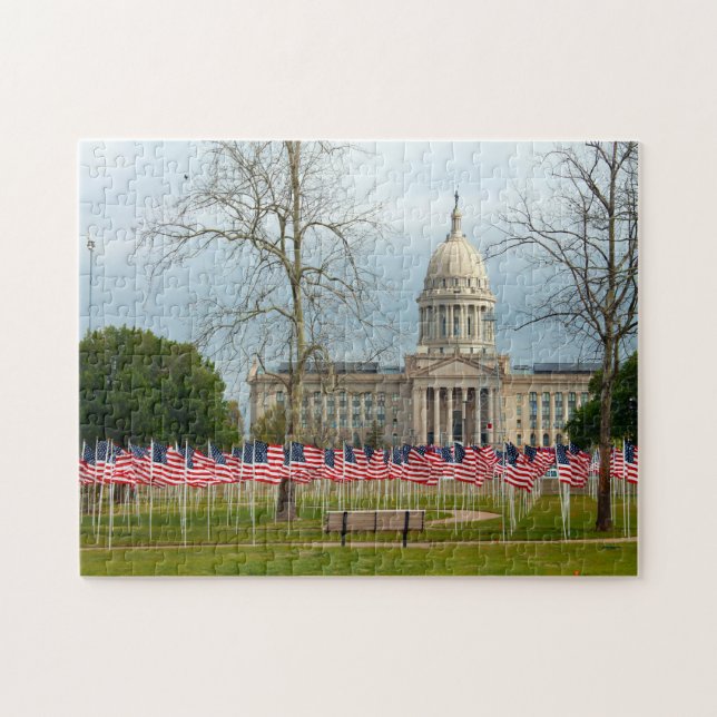 City Scene Oklahoma. Jigsaw Puzzle (Horizontal)