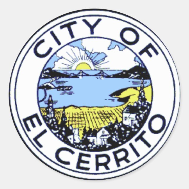 City Seal of El Cerrito, California (Front)