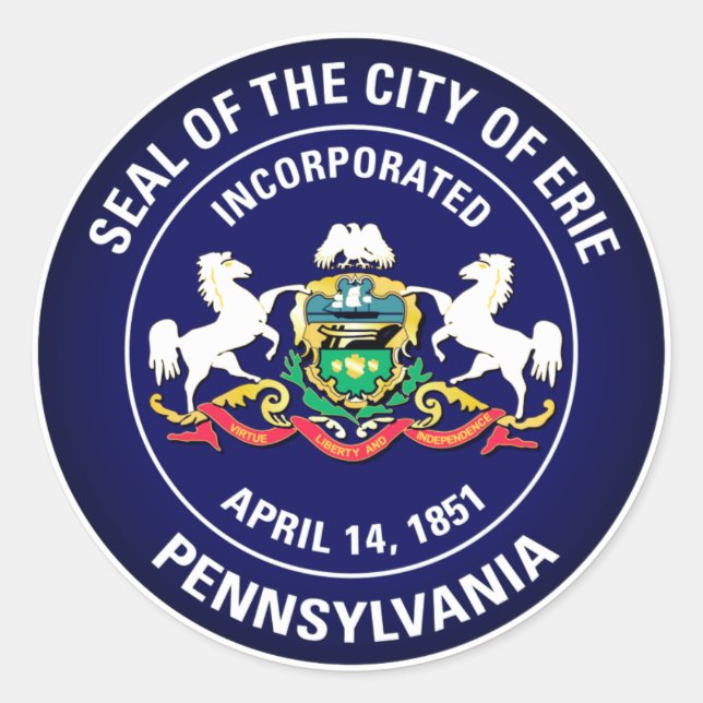 City Seal of Erie, Pennsylvania (Front)