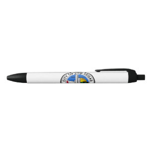 City Seal of Las Vegas (Nevada) Black Ink Pen