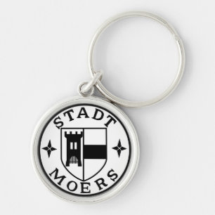 City Seal of Moers, Germany Key Ring