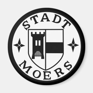 City Seal of Moers, Germany Magnet