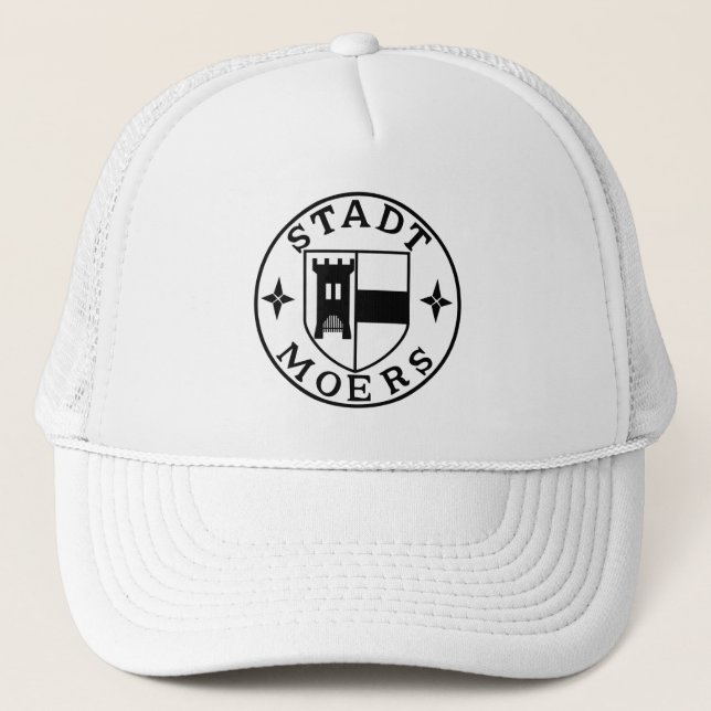 City Seal of Moers, Germany Trucker Hat (Front)