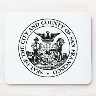 City Seal of San Francisco (California, USA) Mouse Mat