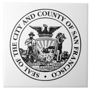 City Seal of San Francisco (California, USA) Tile