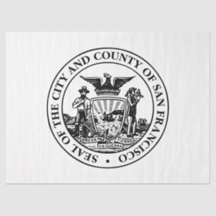 City Seal of San Francisco (California, USA) Tissue Paper