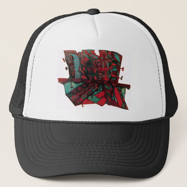 city shadow trucker hat (Front)