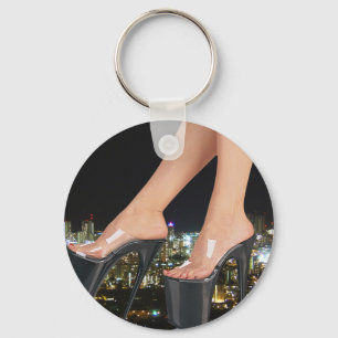 City Shoes - Stiletto Art Key Ring