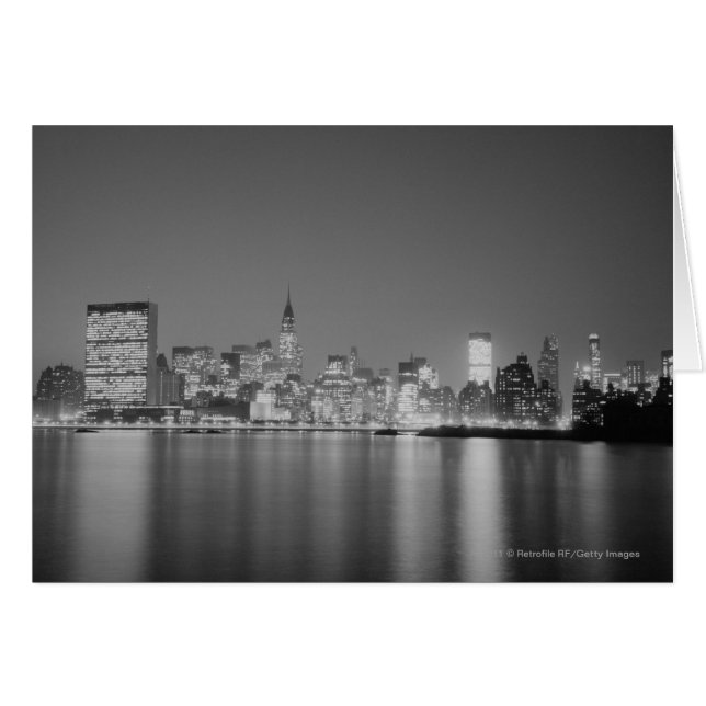 City skyline at night (Front Horizontal)