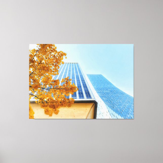 City Skyline Canvas Print (Front)