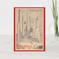 City Skyline Card