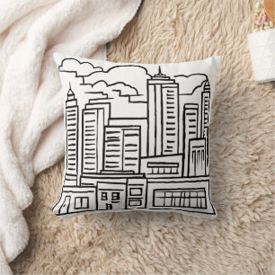 City Skyline Cushion