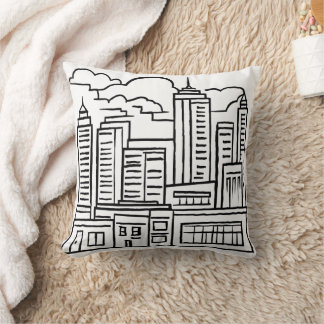 City Skyline Cushion