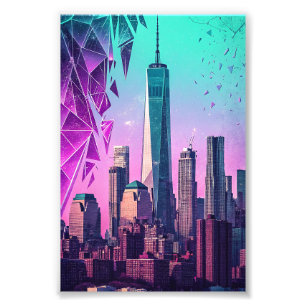 City Skyline Housewarming Wall Art