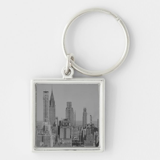 City skyline key ring (Front)