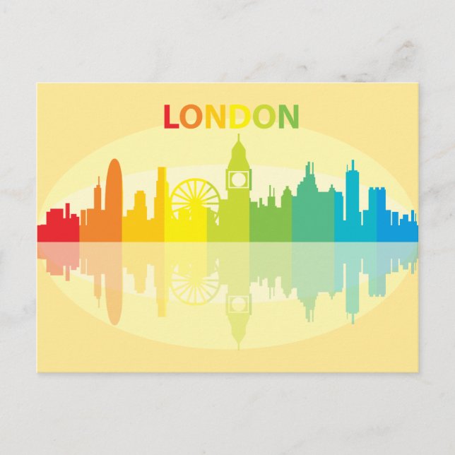 City Skyline | London, England Postcard (Front)