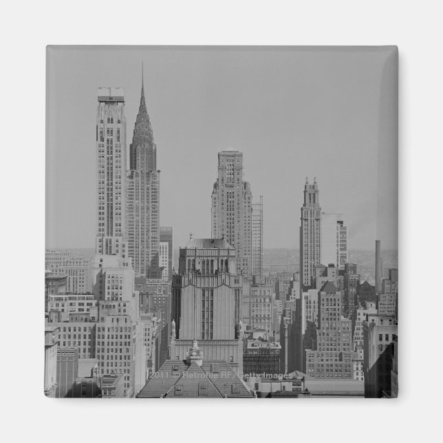 City skyline magnet (Front)