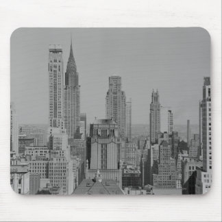 City skyline mouse mat