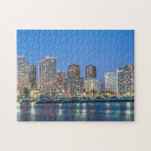City Skyline of Waikiki Jigsaw Puzzle
