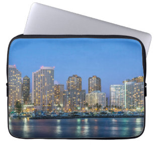 City Skyline of Waikiki Laptop Sleeve