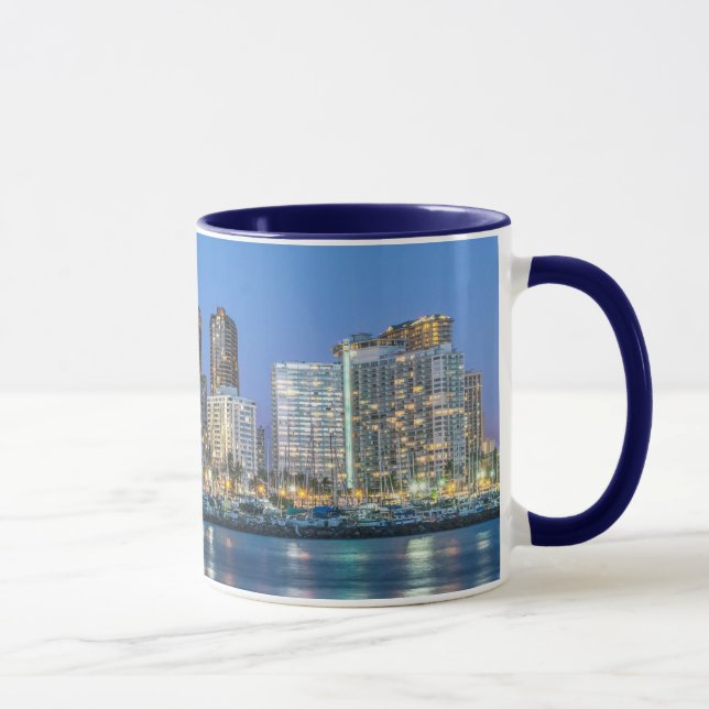 City Skyline of Waikiki Mug (Right)