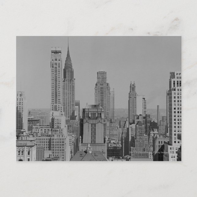 City skyline postcard (Front)