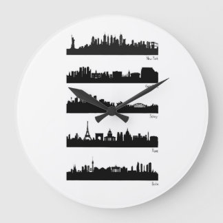 City Skylines - World Large Clock