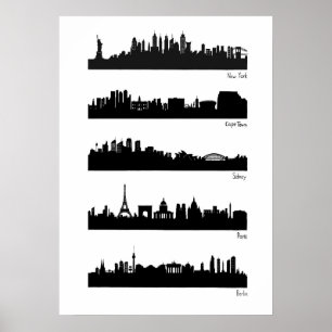 City Skylines - World Poster