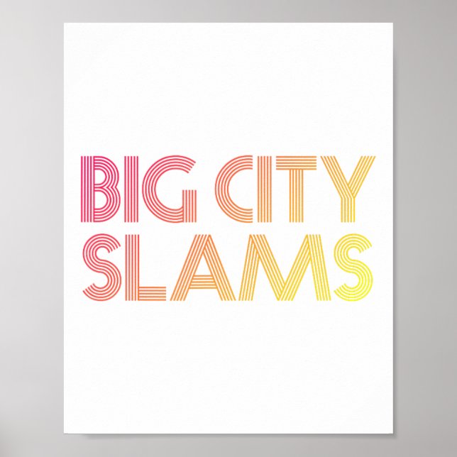 City Slams Ferda Boys Canadian Hockey Player Sayin Poster (Front)