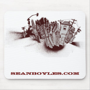 city spray mouse mat