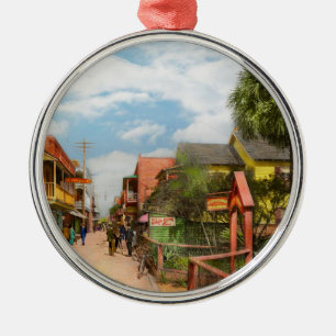 City - St Augustine Florida - Cozy Inn 1908 Metal Tree Decoration